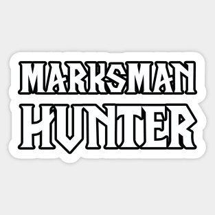 Marksman Hunter Sticker